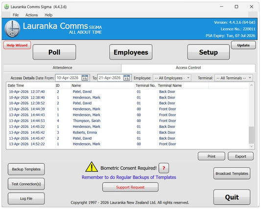 1d. Idemia Reader Management & Door Access Software. Free 90-Day Trial