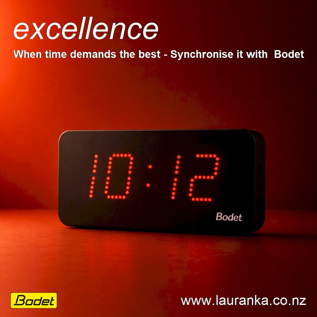 5b. Style 10 NTP/PoE Network Clock — Professional Synchronized Time Display