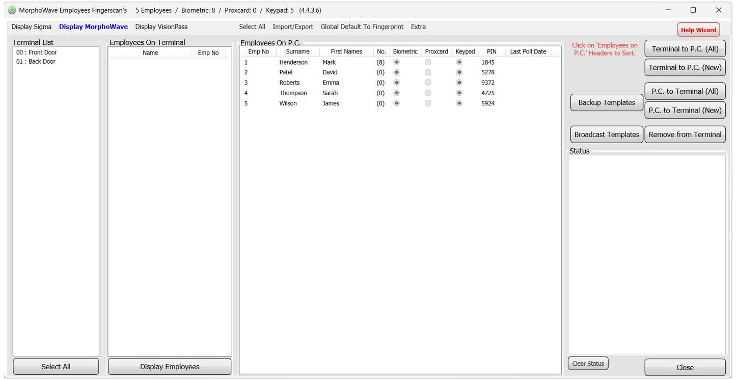 1d. Idemia Reader Management & Door Access Software. Free 90-Day Trial