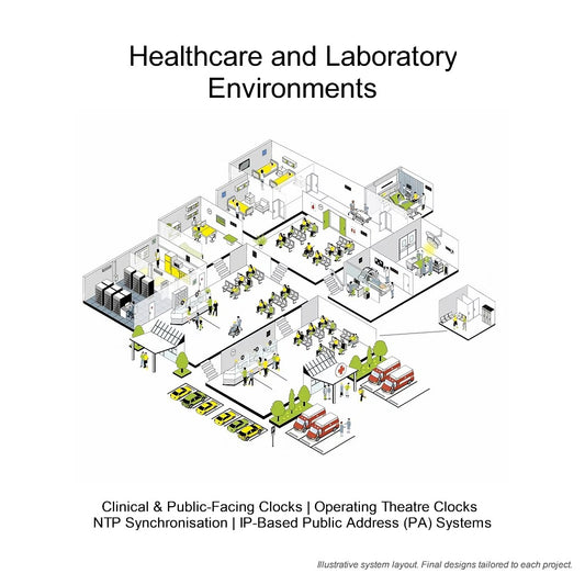 5. Time Display, Public Address & Tower Clock Systems – Specifier's Guides