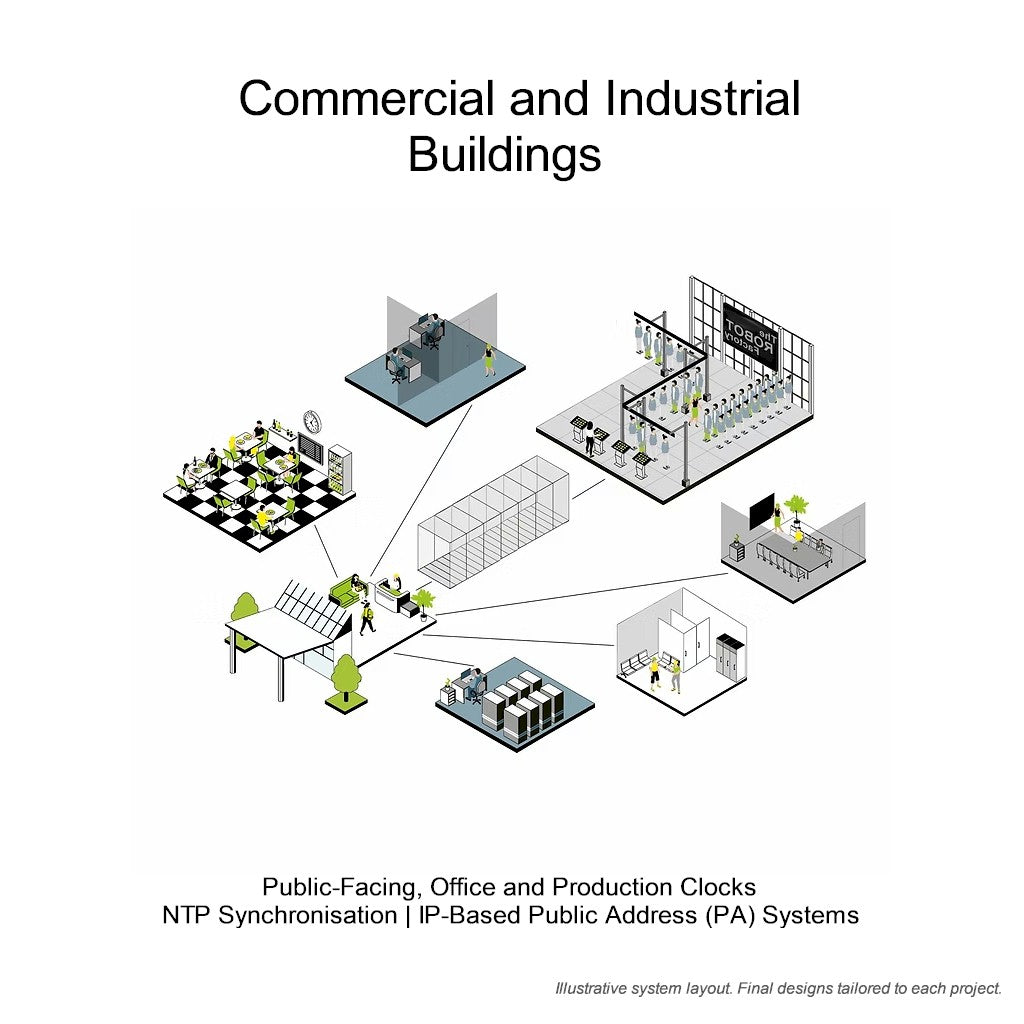 5. Time Display, Public Address & Tower Clock Systems – Specifier's Guides