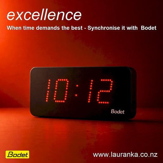 5b. Style 10 NTP/PoE Network Clock — Professional Synchronized Time Display